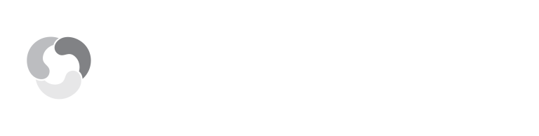 CCC | Logotipo escala de grises horizontal sobre negro